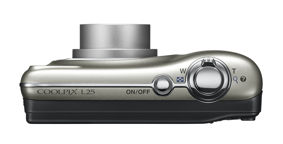 Nikon Coolpix A10 Compact Digital Camera Silver 5X Zoom English w