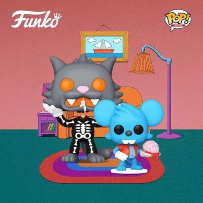 Funko Pop The Simpsons Itchy & Scratchy #1267 Special Edition