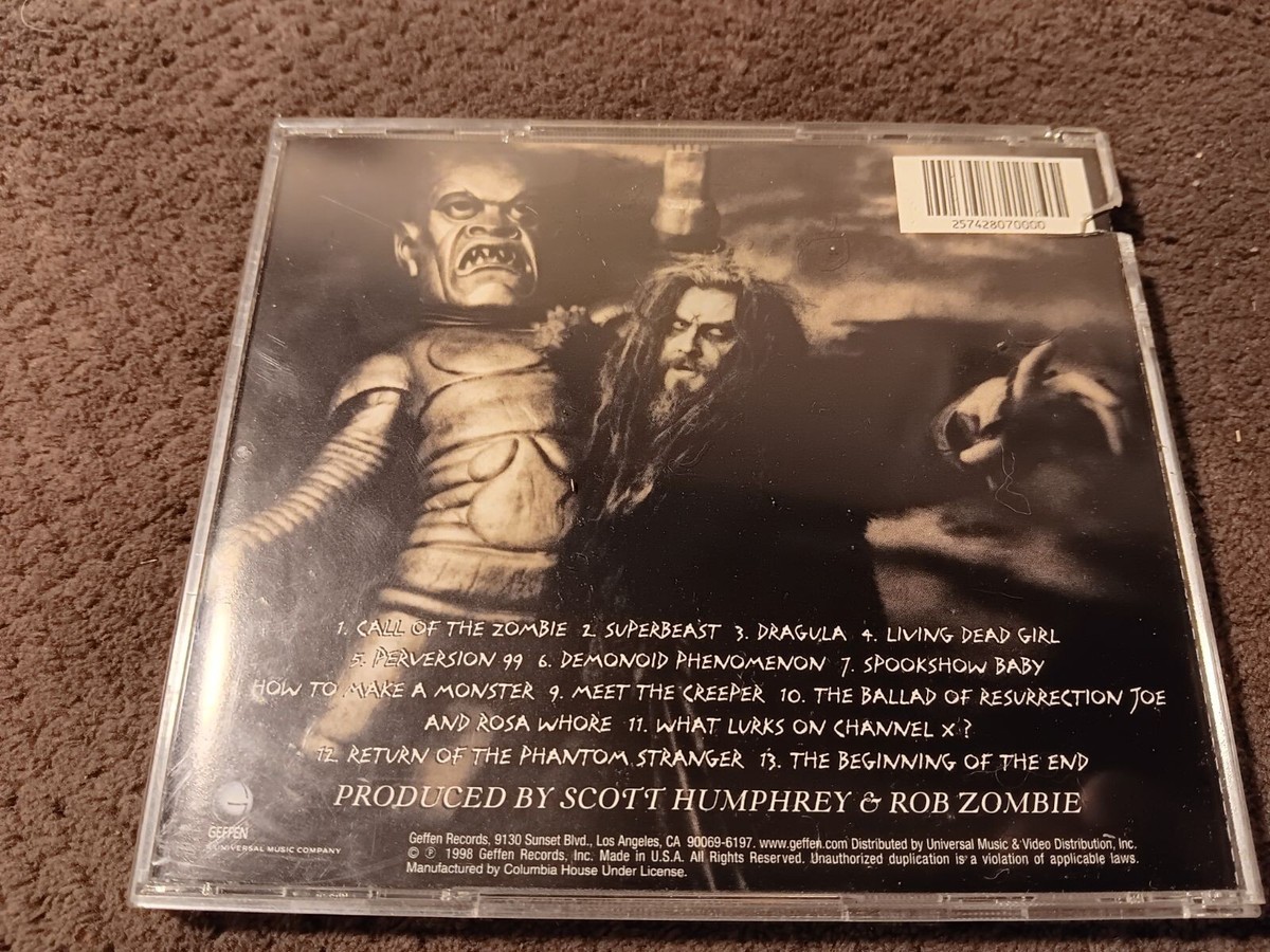 Rob Zombie Hellbilly Deluxe (CD) Album 720642521229| eBay