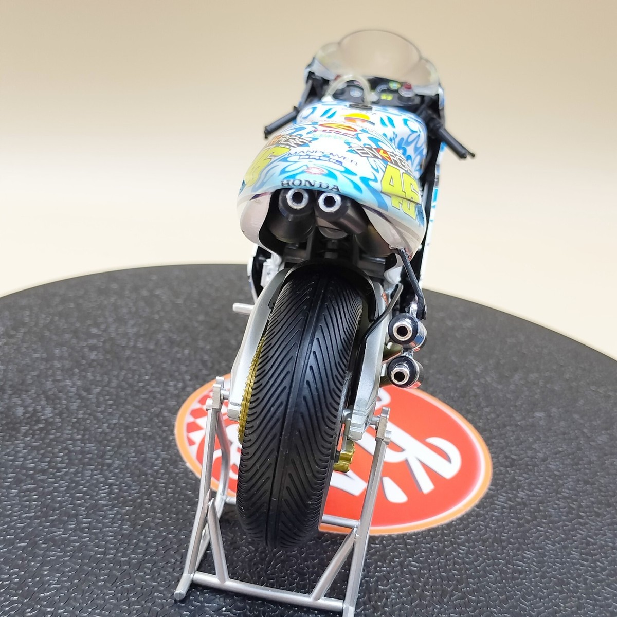 MINICHAMPS 1/12 Honda NSR 500 Valentino Rossi Nastro Azzuro