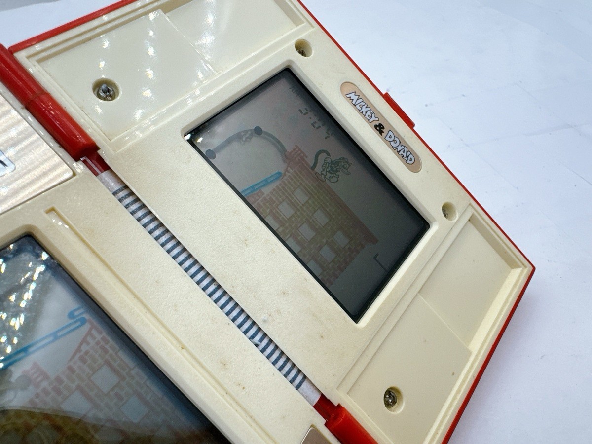 Nintendo Game & Watch Mickey & Donald Multi Screen 1982 Handheld