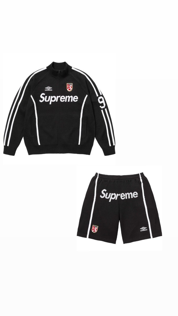Supreme Umbro Black Track Jacket And Short Set Size Medium | eBay UK