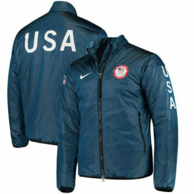Nike NikeLab TEAM USA Winter OLYMPIC SUMMIT Blue JACKET 916645-474