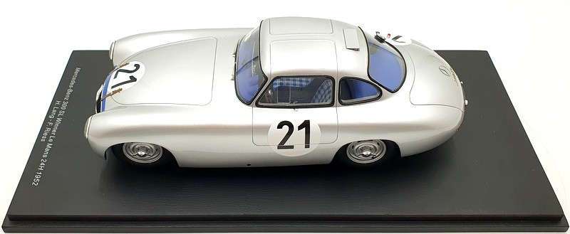 Spark 1/18 Scale 18LM52 - Mercedes-Benz 300 SL #21 Le Mans Winner