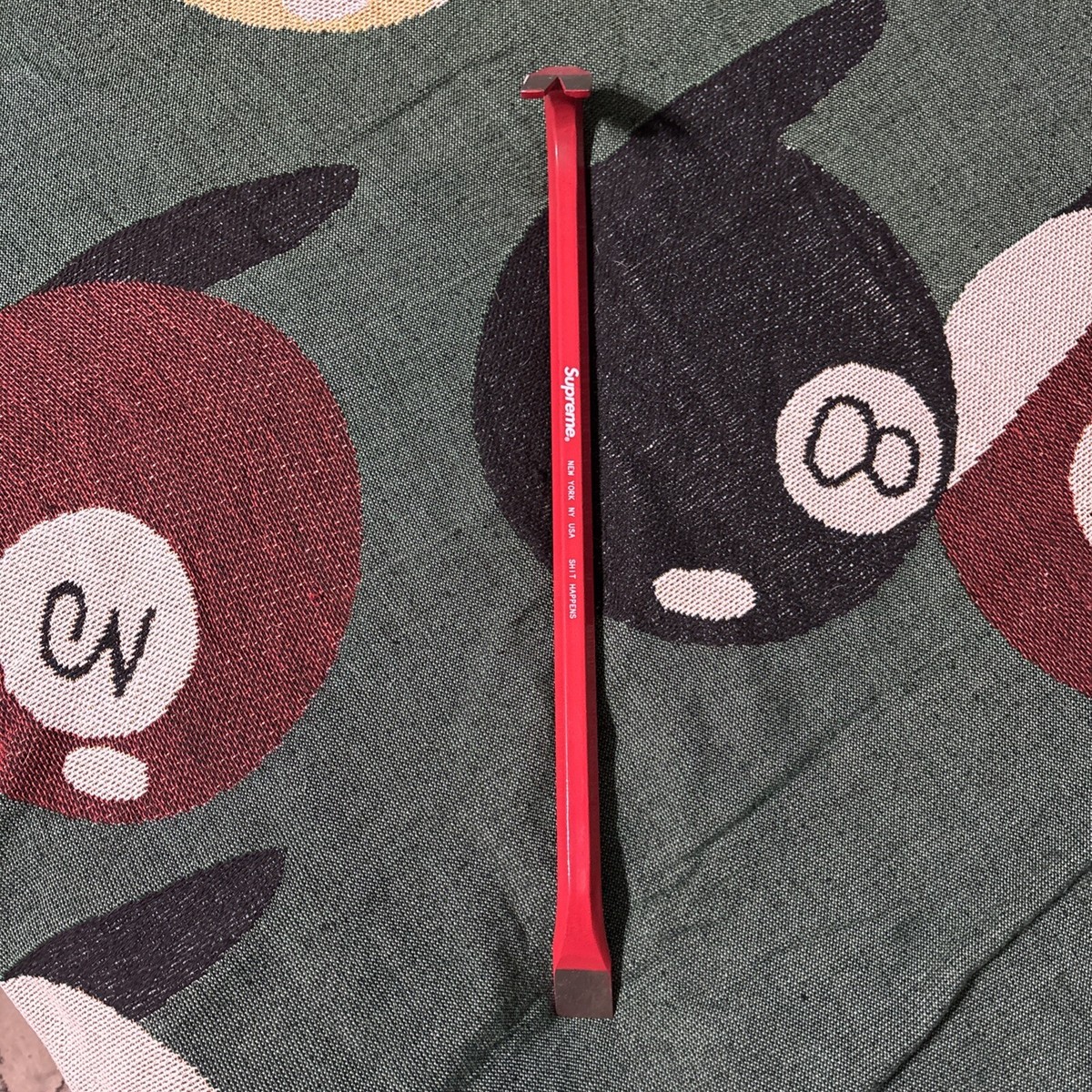 Supreme Crowbar Tool Red 18.5” New York FW15 Limited Release 2015