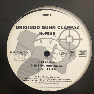 O.G.C. (ORIGINOO GUNN CLAPPAZ) - NO FEAR / DA STORM (12