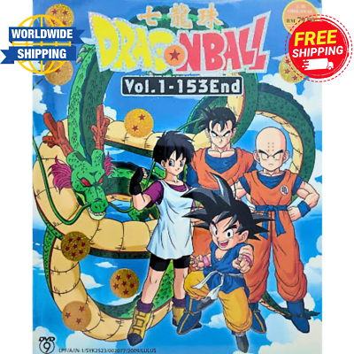 DRAGON BALL Complete Series (Vol.1-153End) English Subtitle All