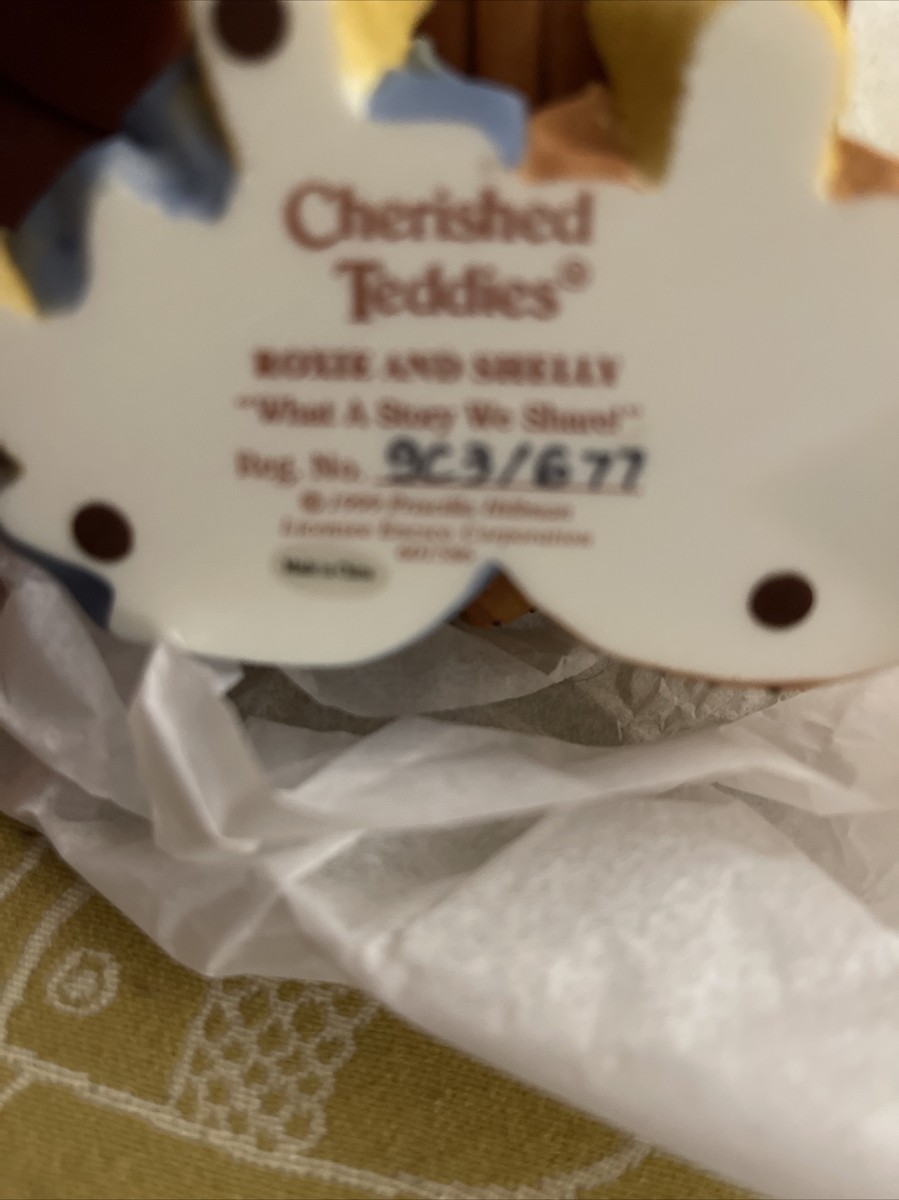 Cherished Teddies - Roxie And Shelly - 9E9/296 - Box | eBay