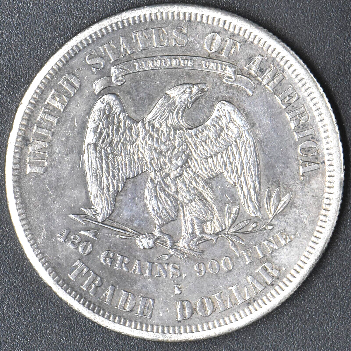 1877-S Trade Dollar 420 Grains .900 Fine Silver San Francisco $1