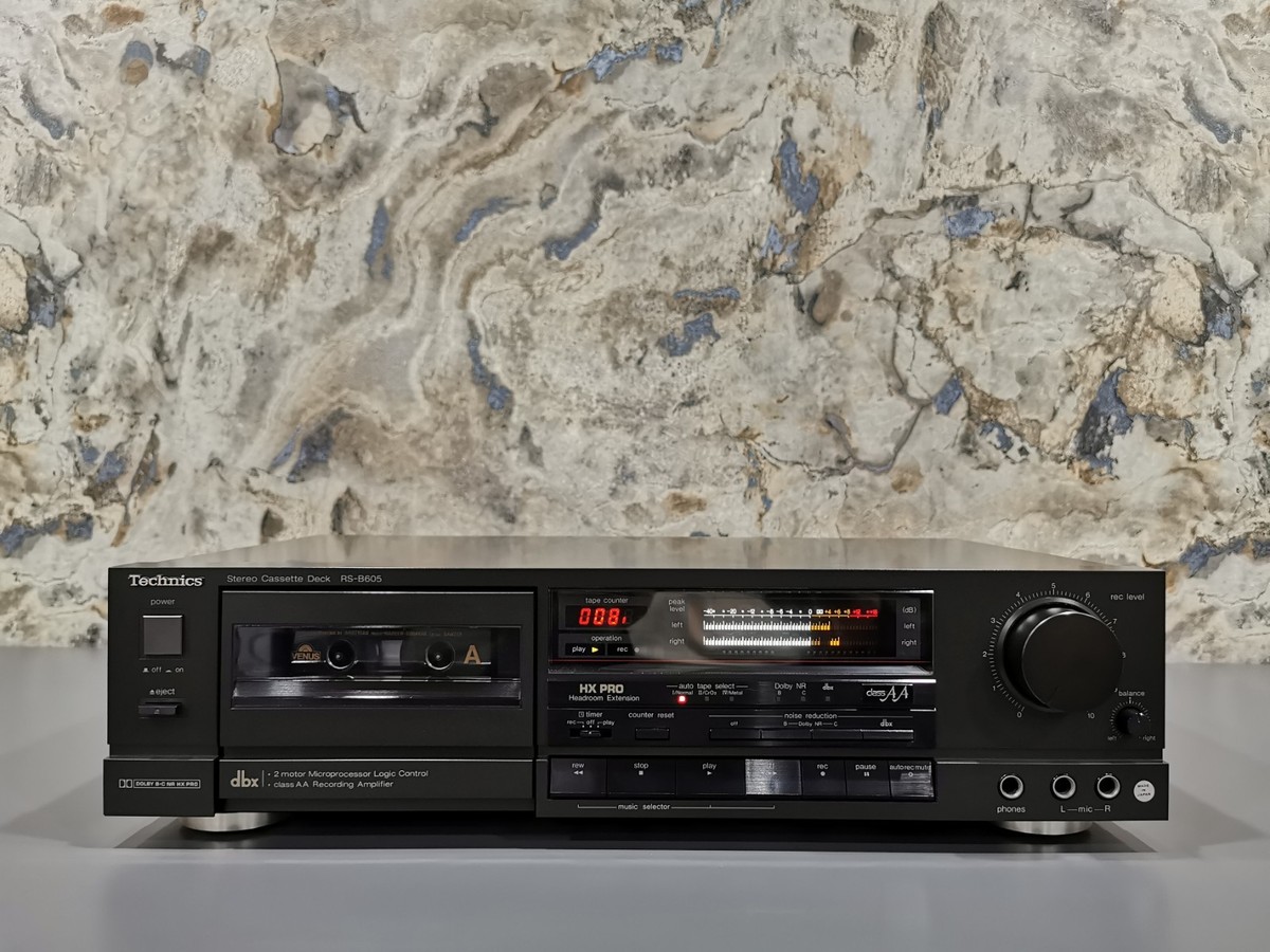 TECHNICS RS-B605 Separate Stereo Cassette Tape Deck With DBX NR