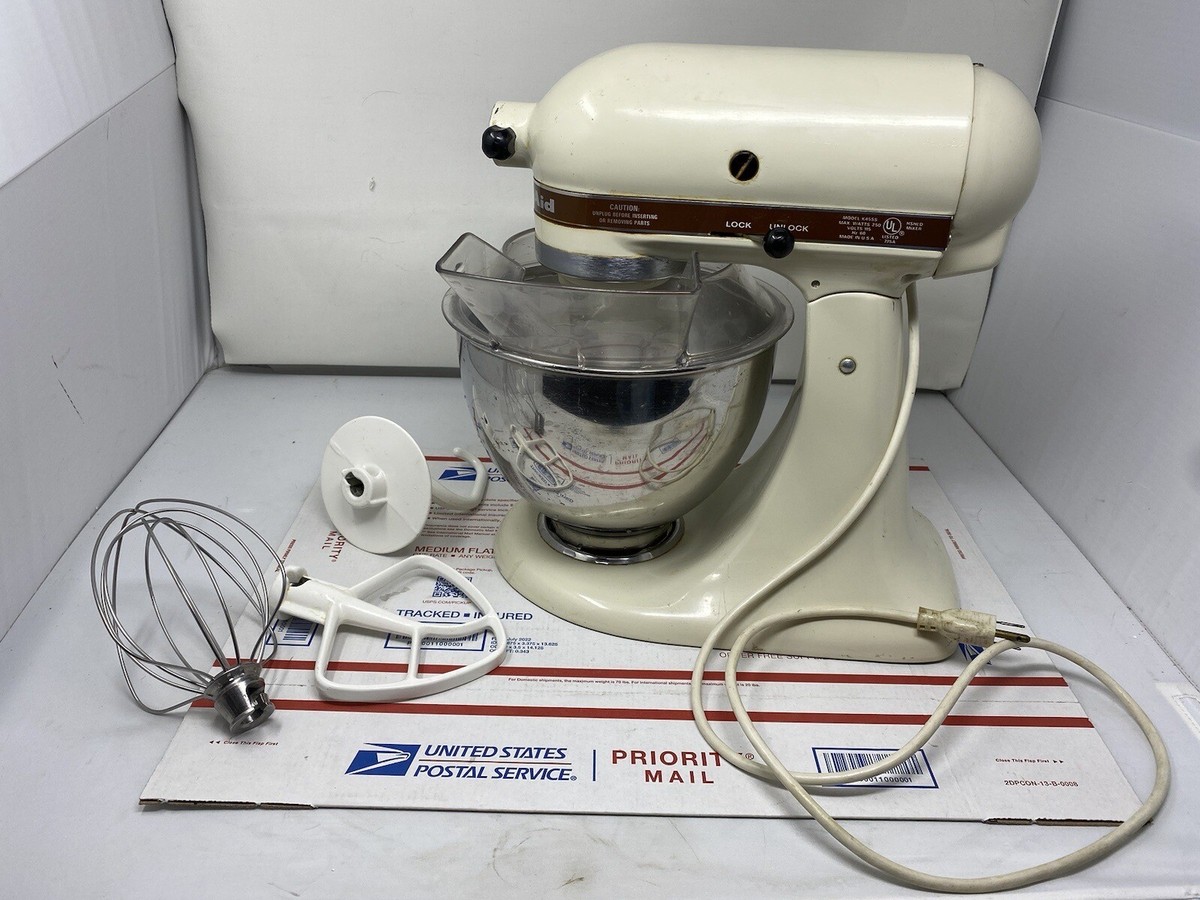 Nice KitchenAid CLASSIC Model K45SS 250Watt 10 Speed Tilt Mixer +