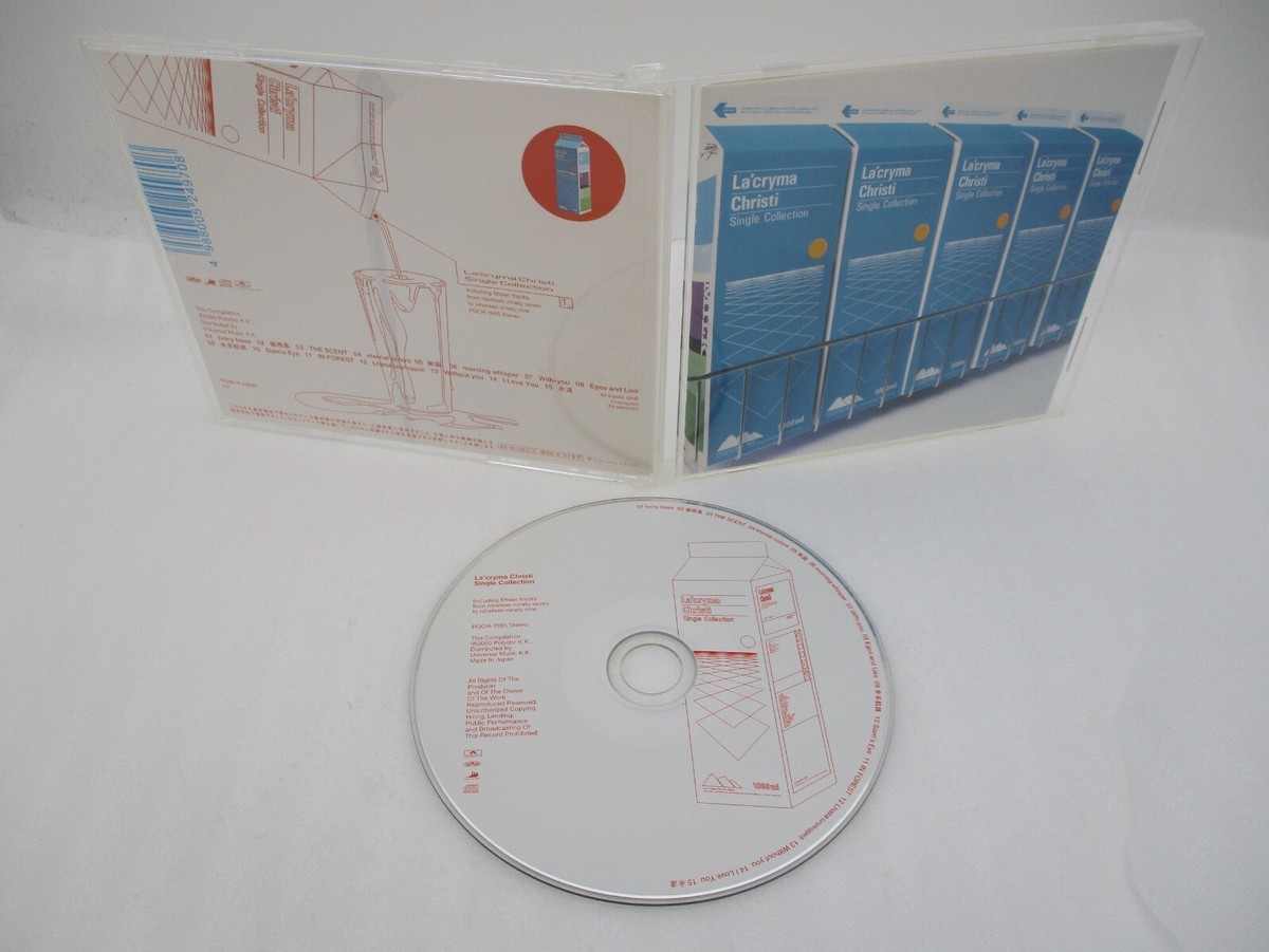 La'cryma Christi Single Collection CD Album Japan import POCH-1995