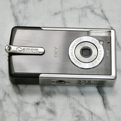 Canon IXY DIGITAL L Piano Black 4.0MP Camera fixed focal length