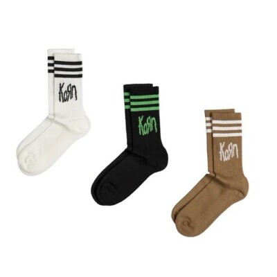 Adidas x Korn Socks Follow The Leader Limited Edition 3 Pack Large
