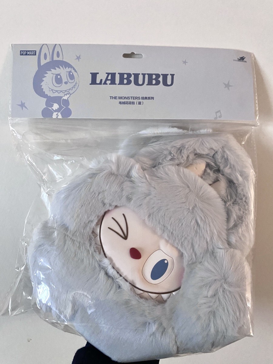 Pop Mart THE MONSTERS Classic Series Plush Flower Bag Blue Labubu