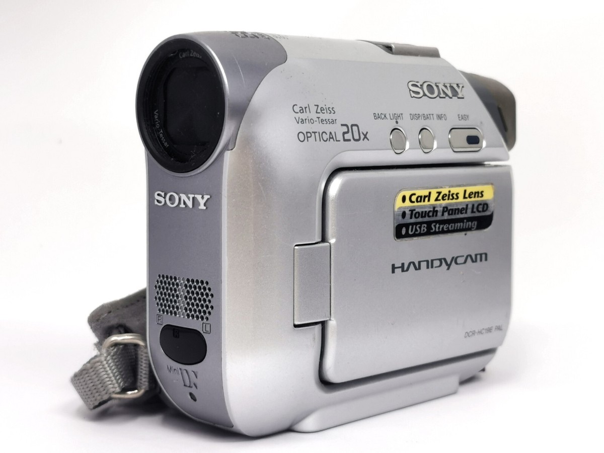 Sony Handycam DCR-HC19E Camcorder Vintage Mini DV Video Camera