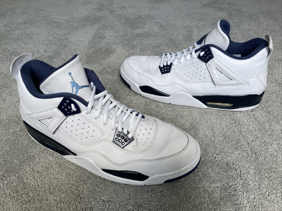 Nike Air Jordan Retro 4 IV Columbia Size 15 Legend Blue White