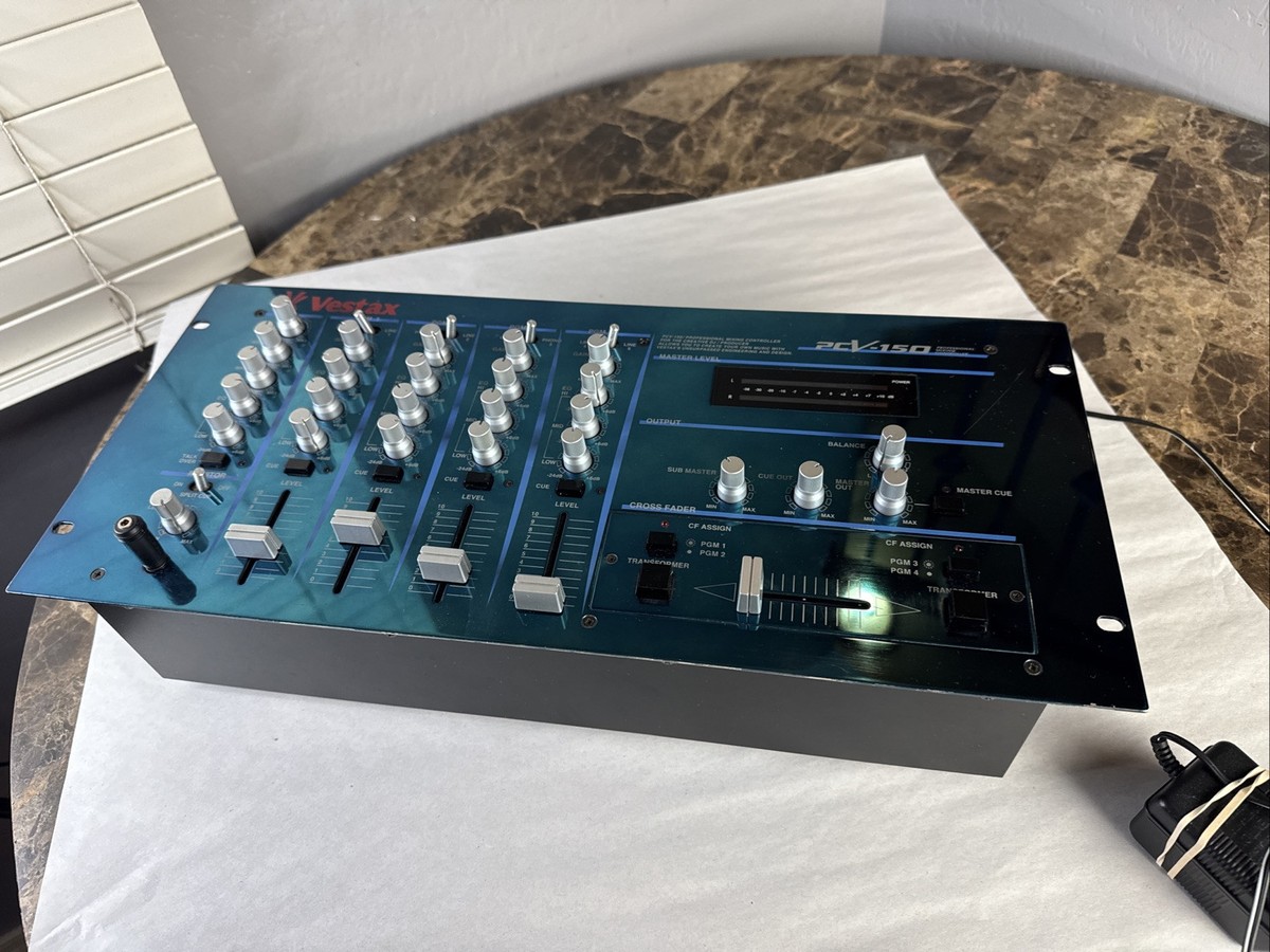 Vestax PCV-150 Professional Mixing Console W Power Supply | eBay