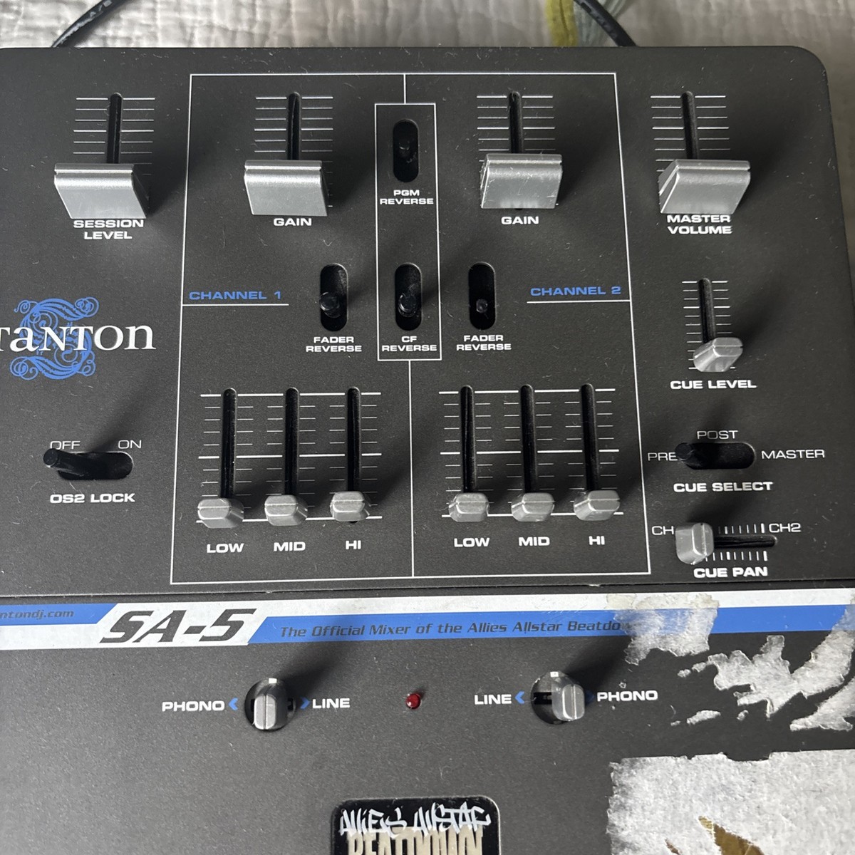 Stanton SA-5 DJミキサー 本体 Stanton SA-5 DJミキサー 【公式通販】