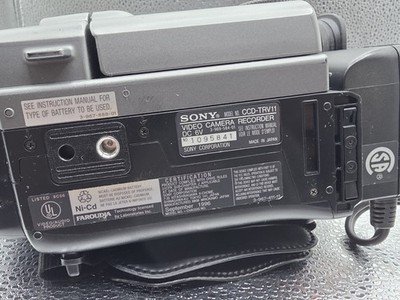 Sony Handycam CCD-TRV11 Video 8 With Storage | eBay
