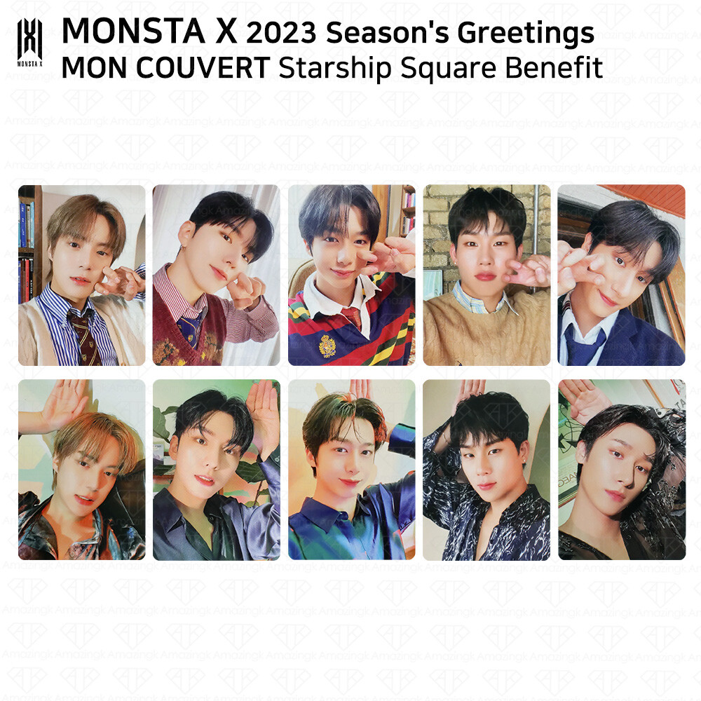 MONSTA X 2023 Season's Greetings Mon Couvert Starship Square