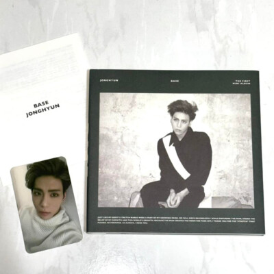 Jonghyun (Shinee) 2015 Base (Green Ver) 1st Mini Album Taiwan CD +