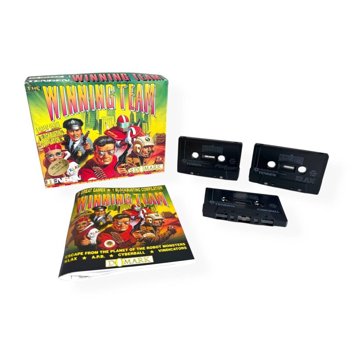 The Winning Team - ZX Spectrum Cassette (Domark 1991) - Boxed 5