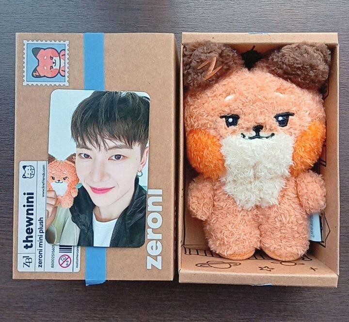 ZB1 Matthew Seok Thewnini Line Friends Zeroni Mini Plush Doll 2024