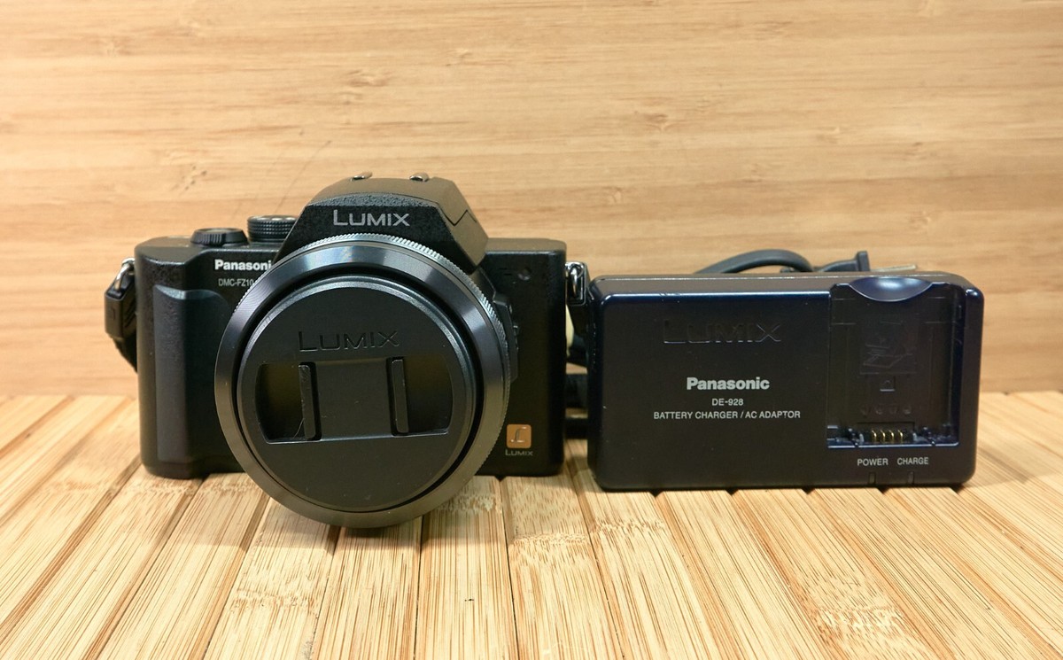 Panasonic Lumix DMC-FZ10 4MP Digital Camera, 12x Optical Zoom