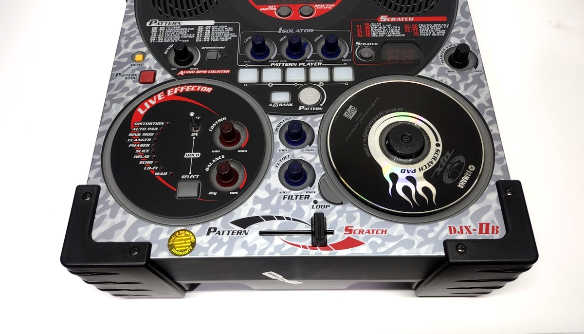 Yamaha DJX-IIB DJ Mixer Sequencer Rhythm Machine Effector Read