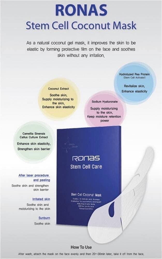 Ronas Stem Cell Coconut Mask Pack of 5 | eBay
