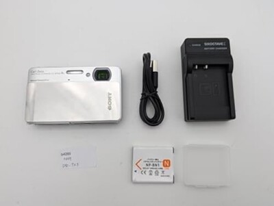 Sony Cyber-shot DSC-TX5 Silver Compact Digital Camera 10.2MP 4x