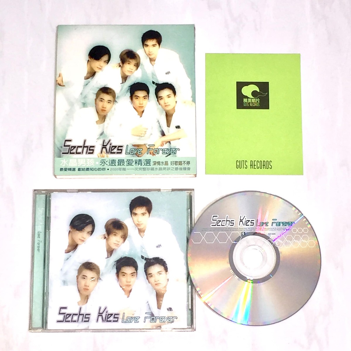 Sechskies 6 Kies 水晶男孩 젝스키스 2000 Love Forever Taiwan