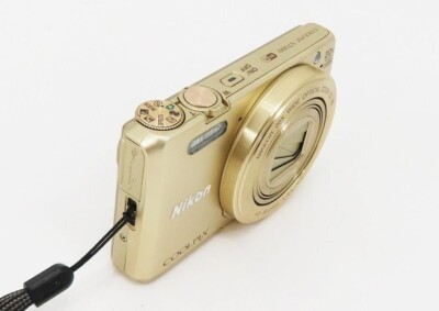 Nikon COOLPIX S7000 16.0MP 20X Optical Zoom Digital Camera Gold | eBay
