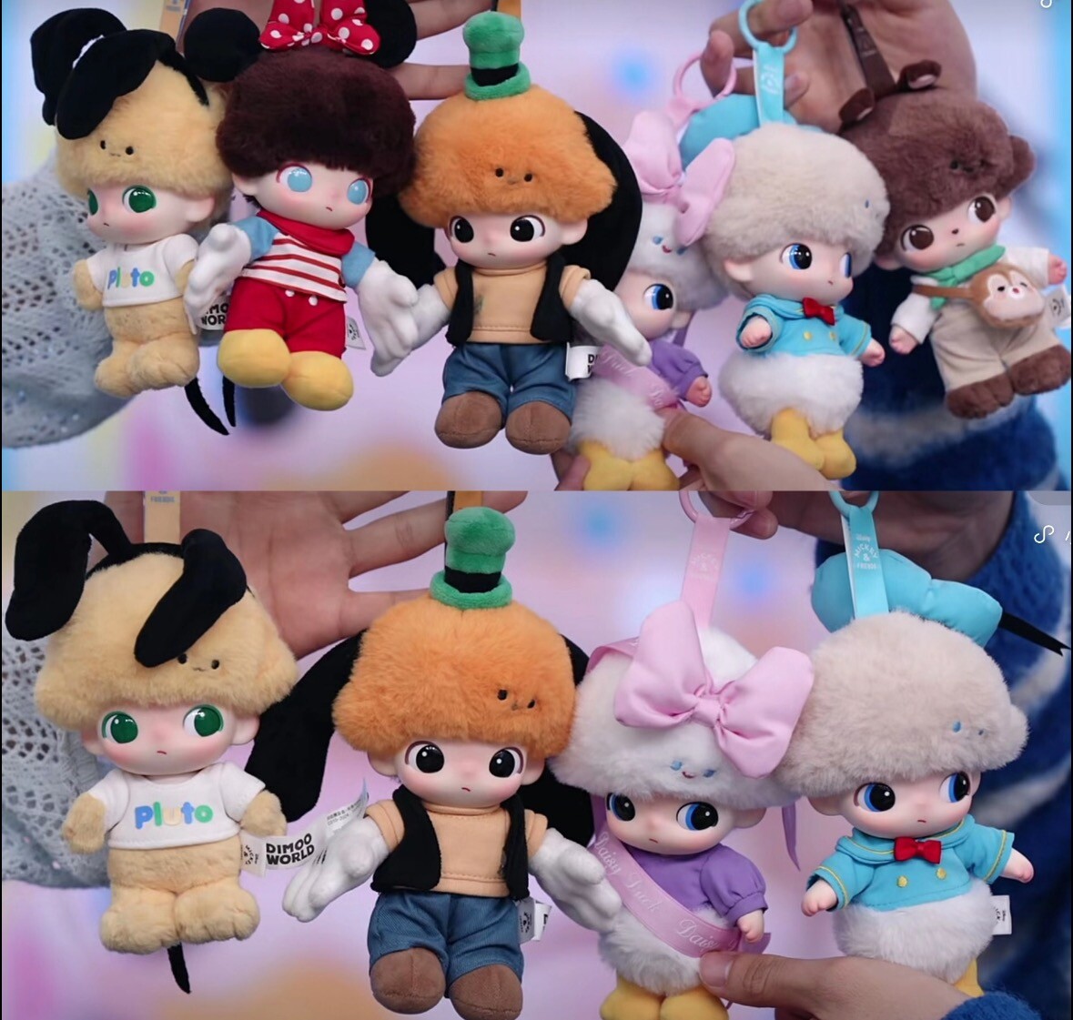DIMOO WORLD × DISNEY ドナルド&デイジーぬいぐるみ Set DIMOO WORLD