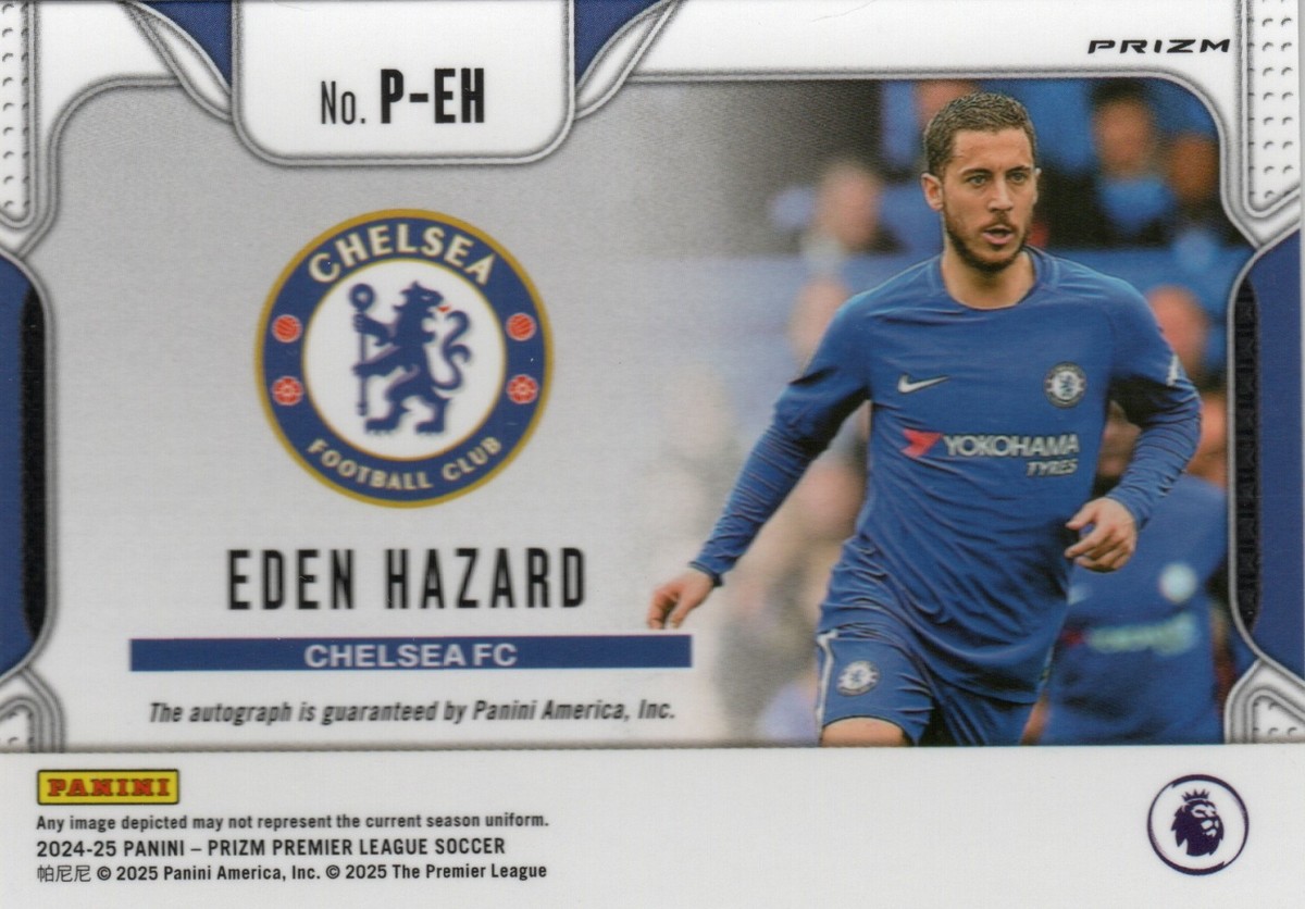 2024-25 Panini Prizm Premier League - Penmanship Eden Hazard #P-EH