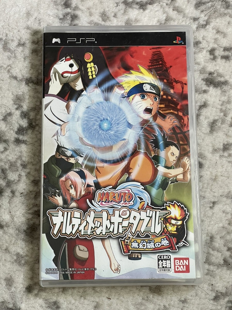 Naruto Ultimate Ninja Heroes 2 Phantom Fortress PSP Japan Import