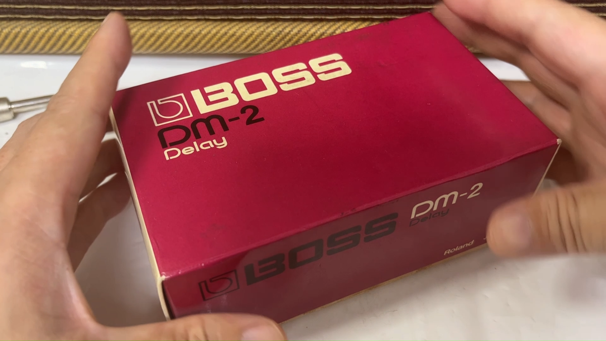 BOSS DM-2 Analog Delay W/Box 1983 Vintage Guitar Effect Pedal Made