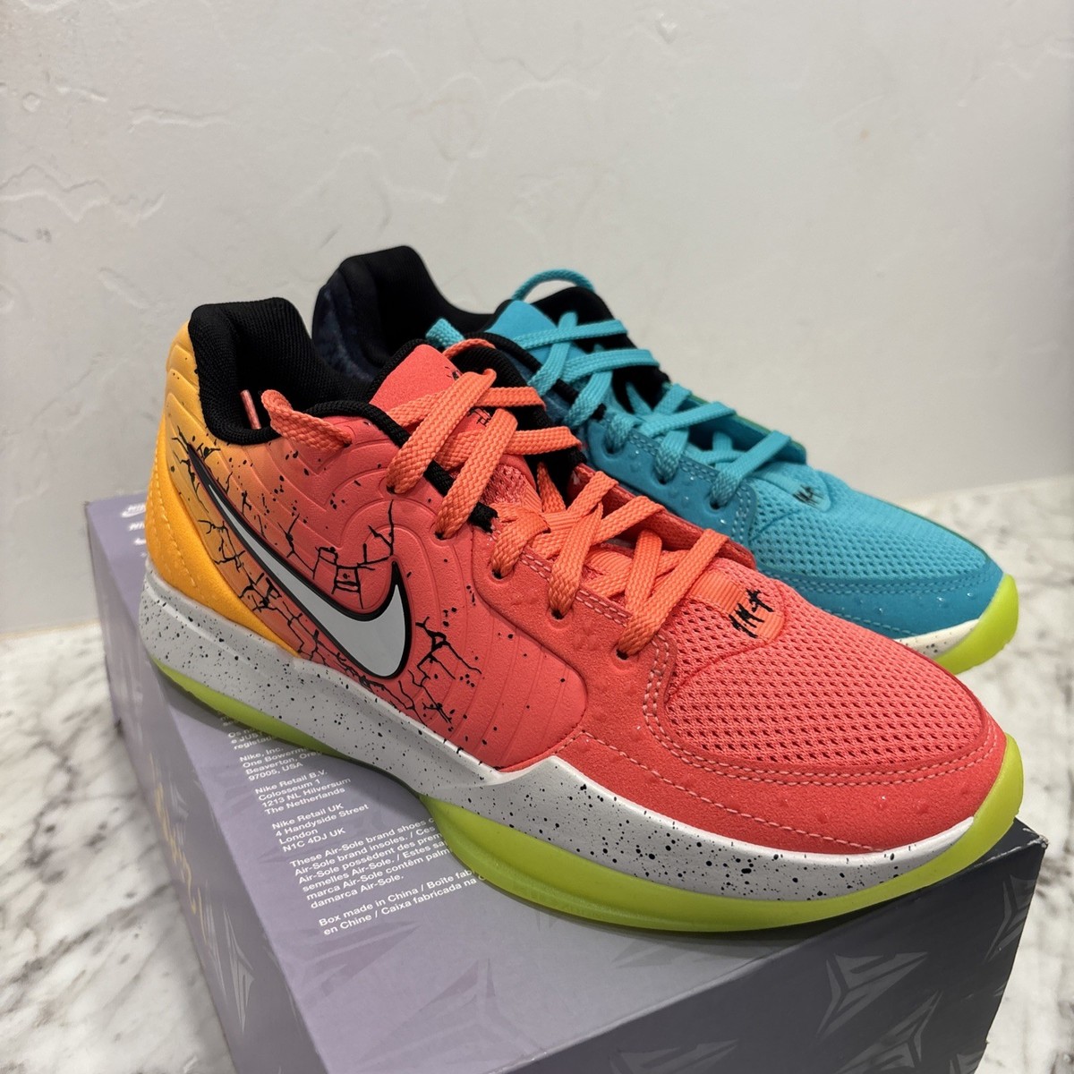 Nike Ja 2 Kool-Aid “Mixed Berry” Bright Crimson MENS 5 / 6.5