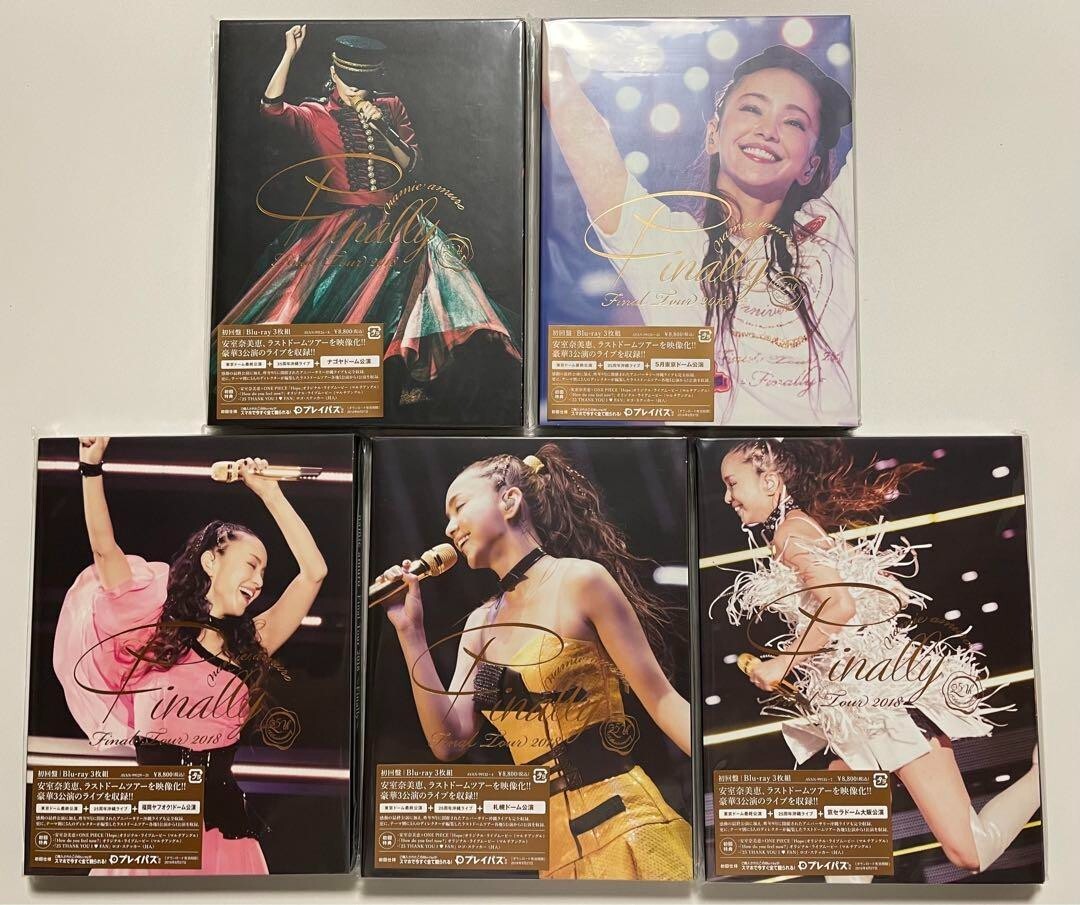 安室奈美恵⁄Final 安室奈美恵 FinalTour 2018 Bluray 5種 天ブックス