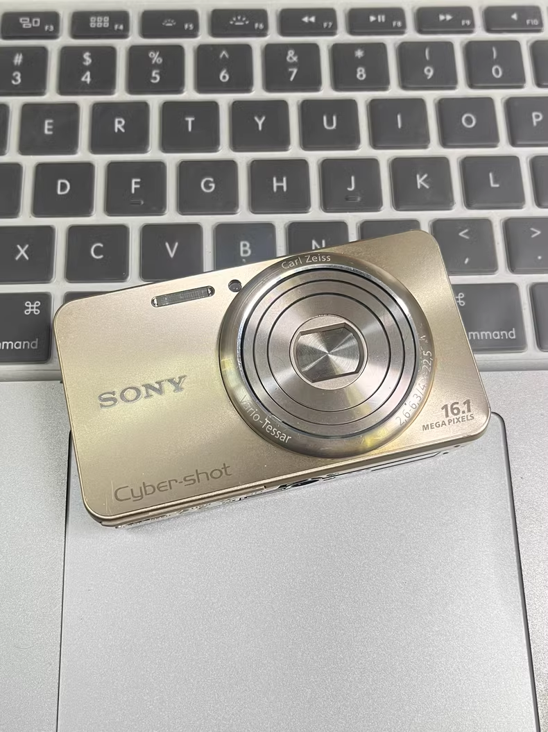 Sony Cyber-shot DSC-W570 Compact Digital Camera -CHAMPAGNE Gold | eBay