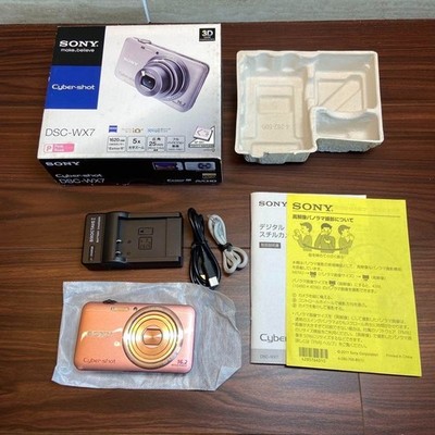 Buy Sony Cyber-shot DSC-W7 7.2MP Digital Camera - Silver online | eBay