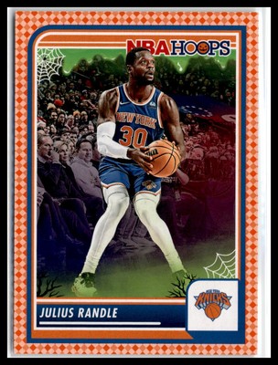 Julius Randle 2023-24 Hoops Haunted Hoops Orange #42 New York