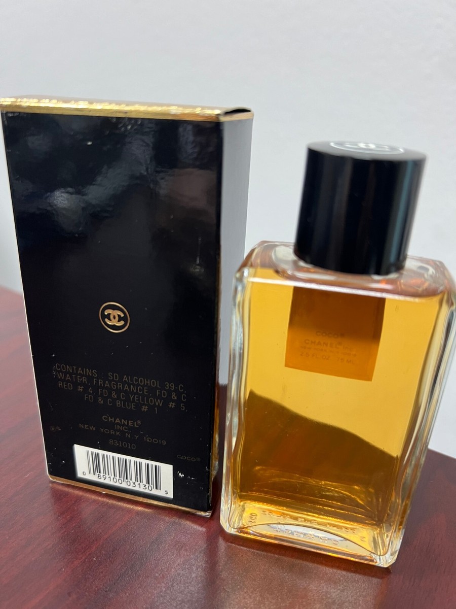 COCO by CHANEL 2.5 FL oz/ 75 ML Eau De Toilette Splash In Box No