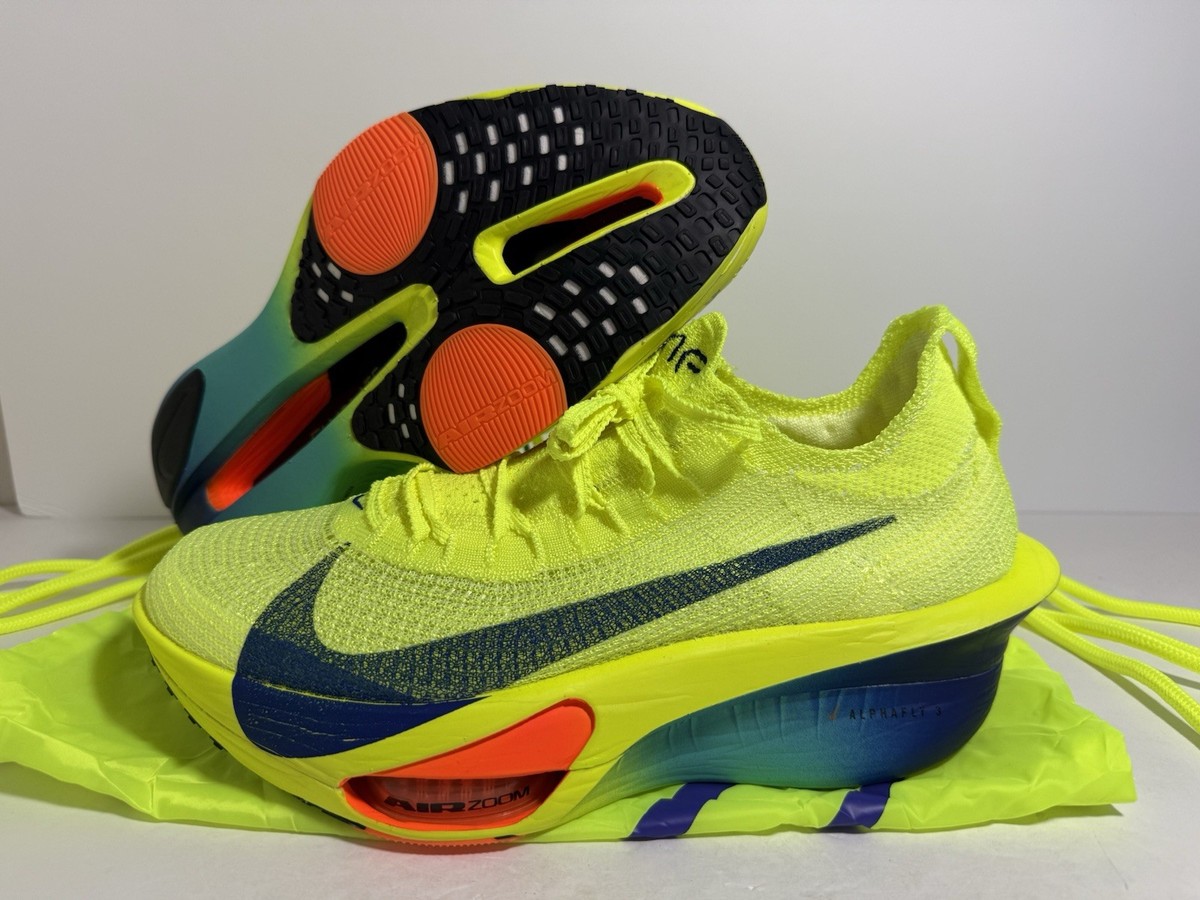 Nike Air Zoom AlphaFly NEXT% 3 Volt Concord FD8311-700 Men's Size