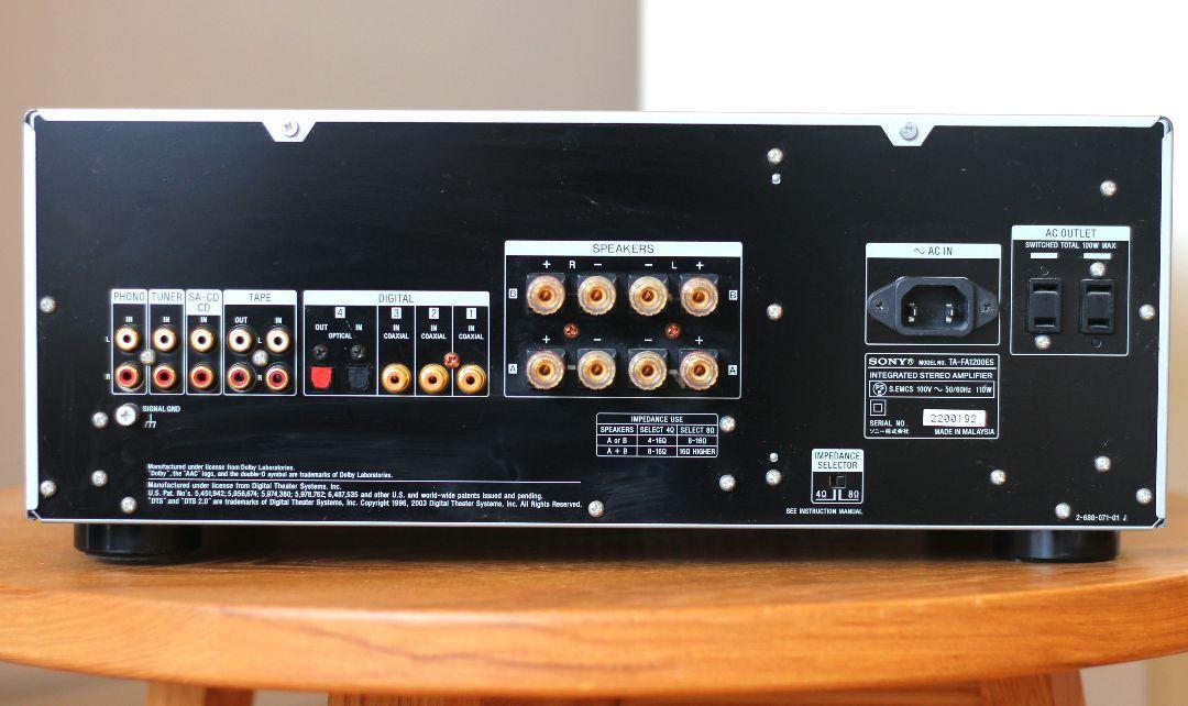 SONY TA-FA1200ES Integrated Amplifier | eBay
