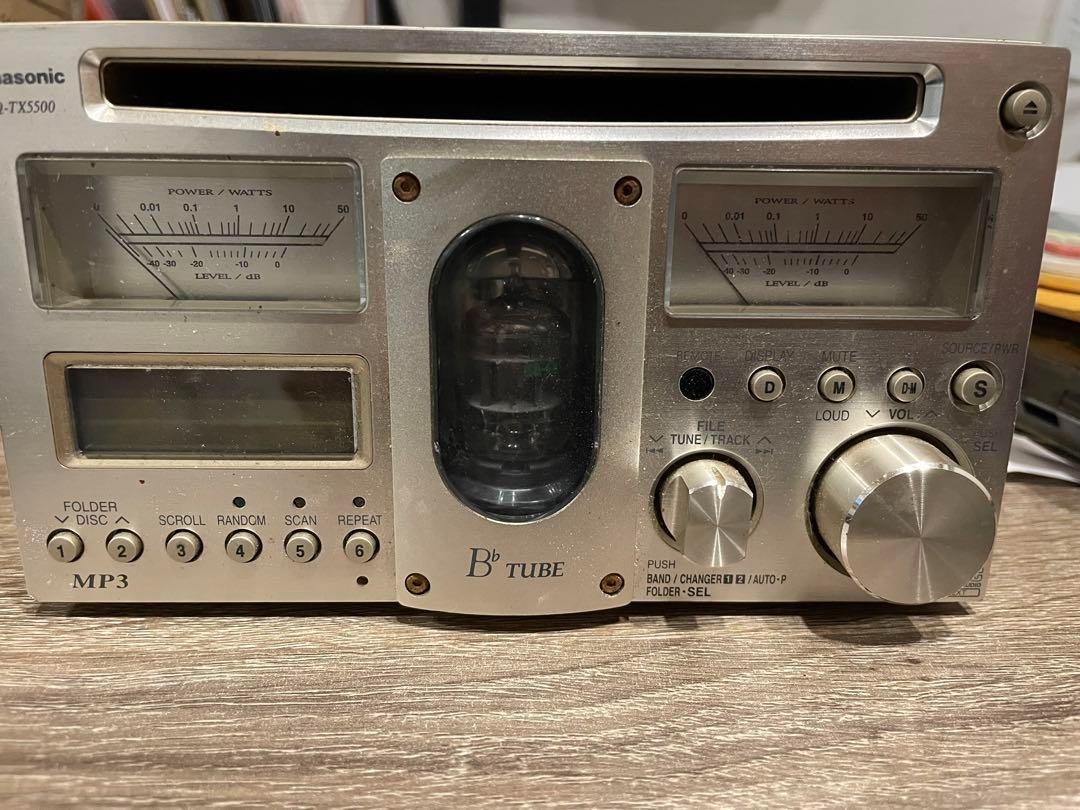 Panasonic CQ-TX5500 Vintage Stereo CD Player&Cassette High-End