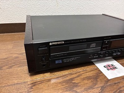 PIONEER PD-7010 COMPACT DISC PLAYER Analog sound quality operating