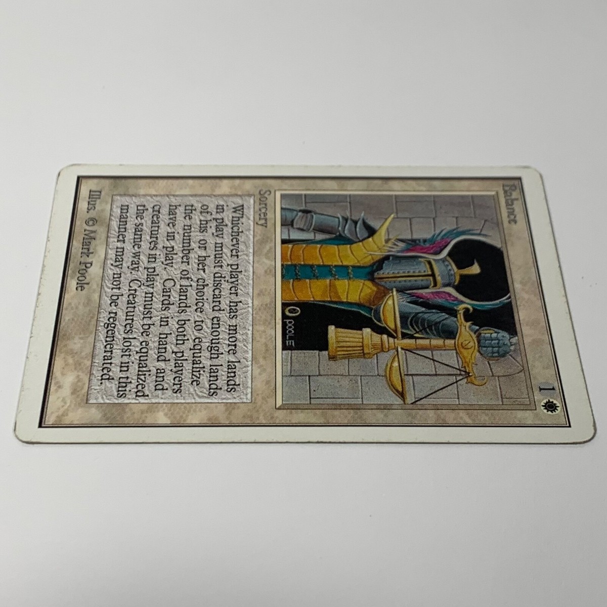 Magic the Gathering MTG BALANCE (X1) Unlimited Edition | eBay