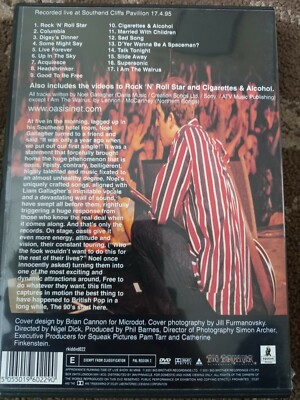 OASIS LIVE BY THE SEA DVD MUSIC 1995 | eBay